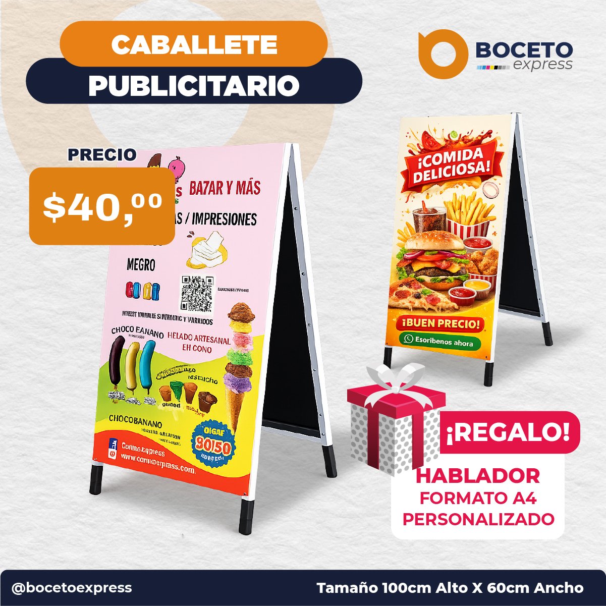 Caballete Publicitario