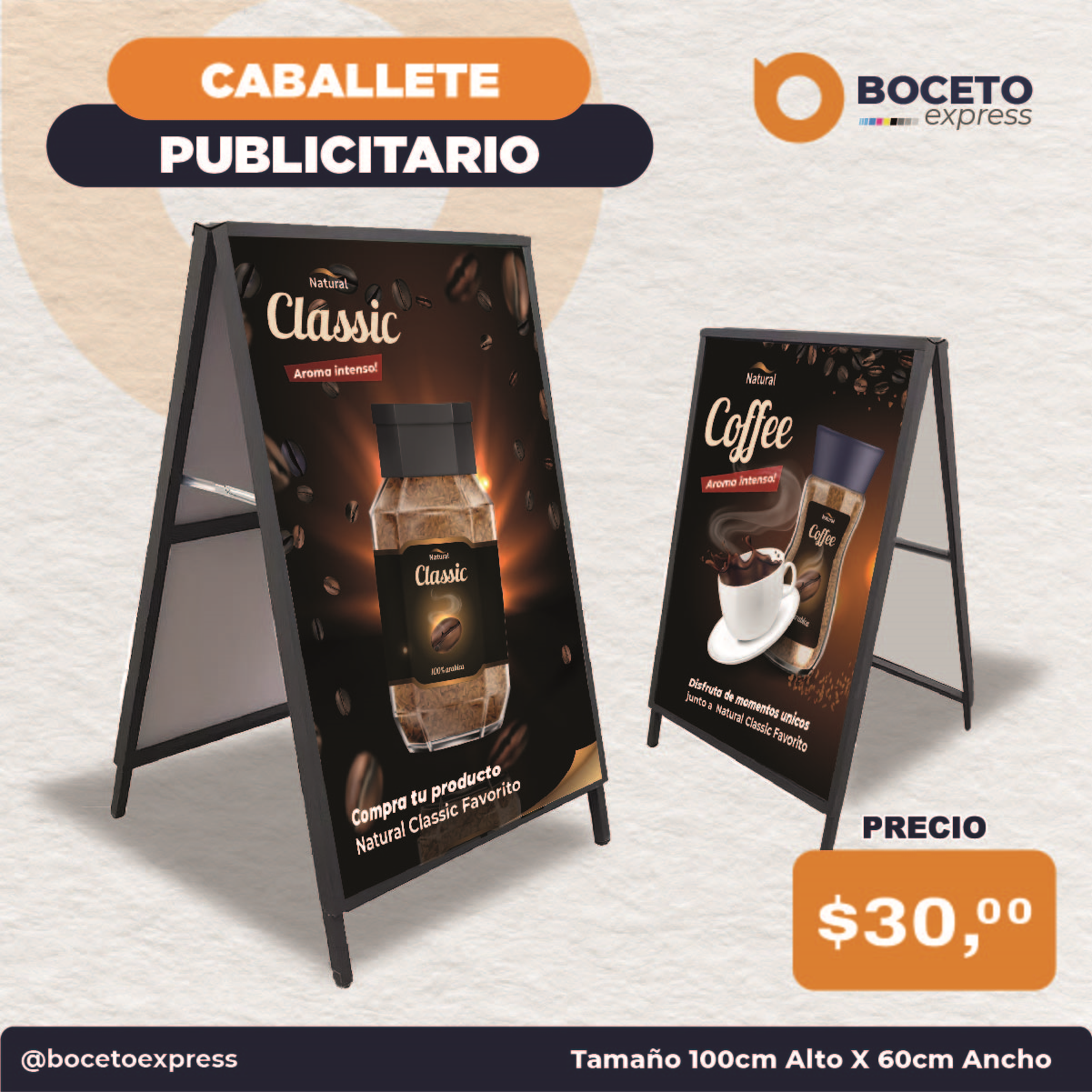 Caballete Publicitario