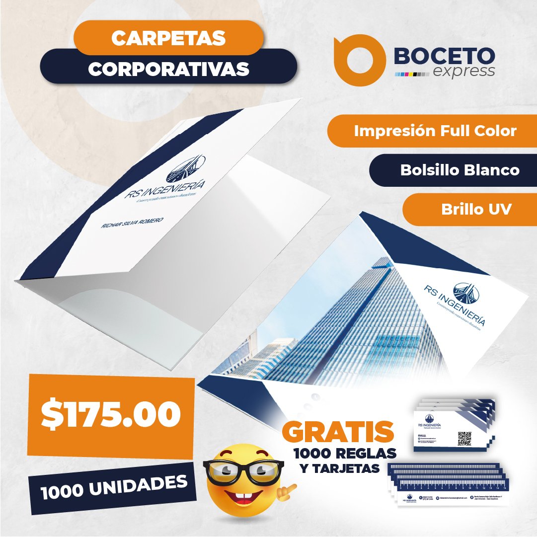 Carpetas 1000 unidades