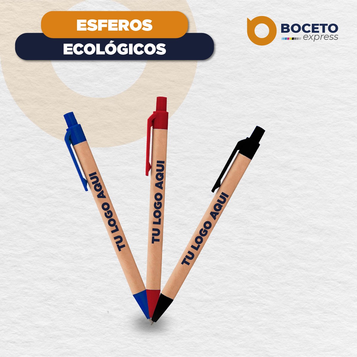 Esferos ecológicos