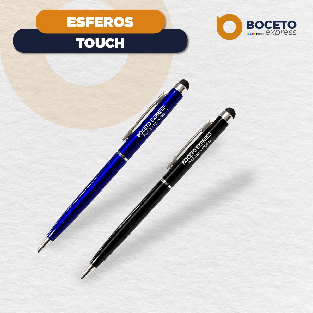 Esferos touch
