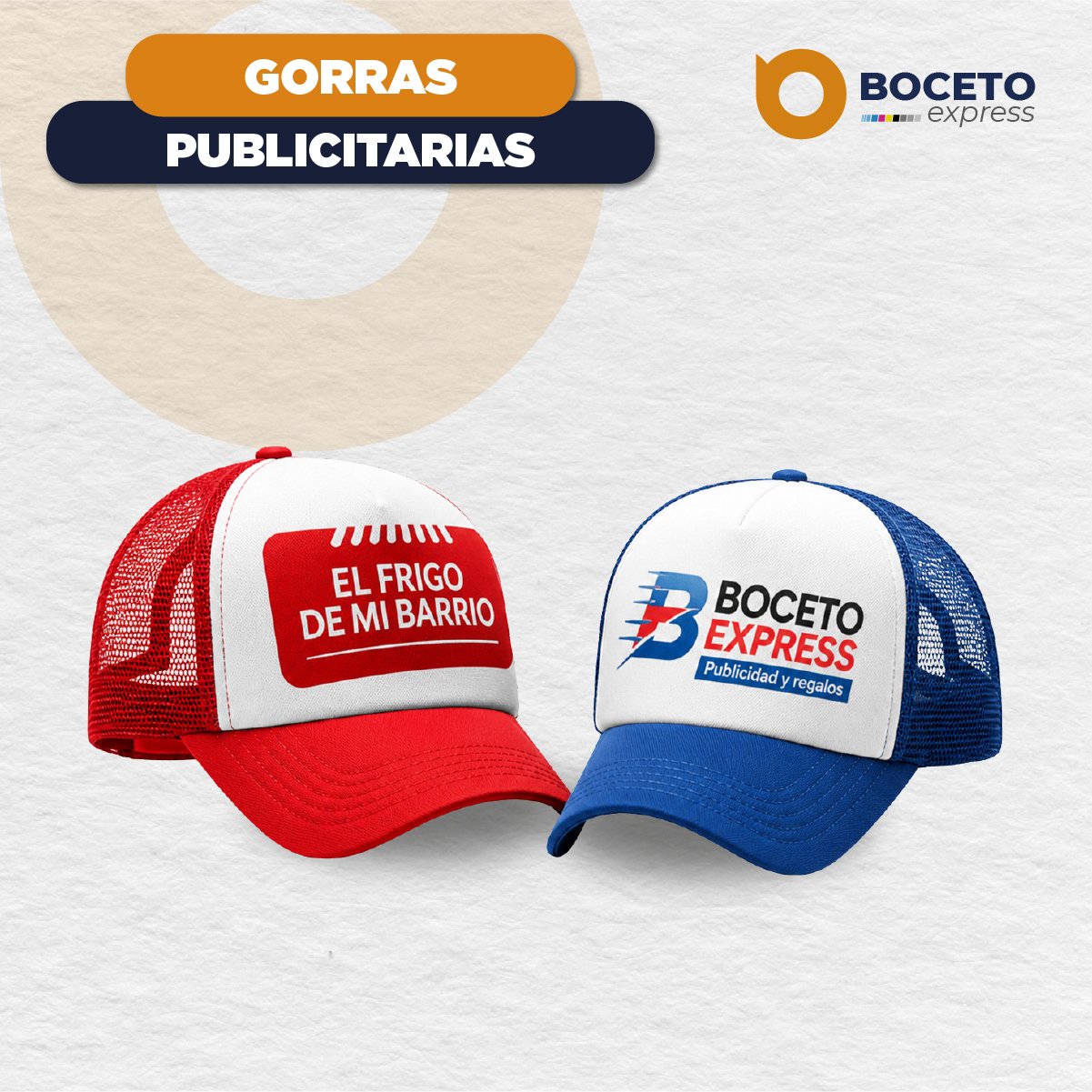 Gorras publicitarias