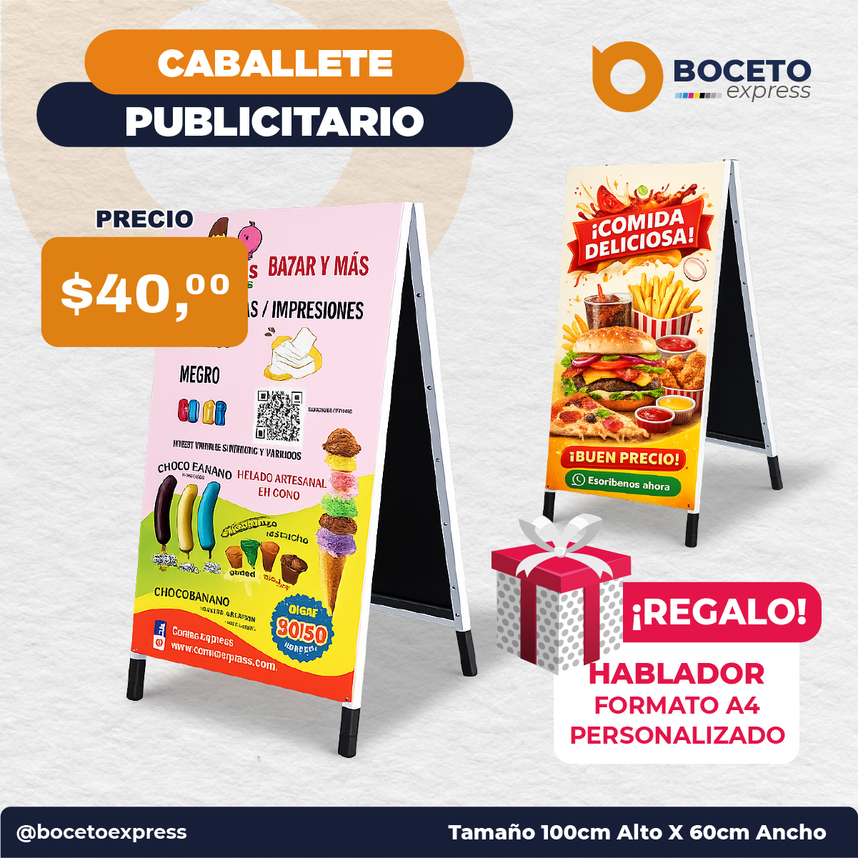 Caballete Publicitario
