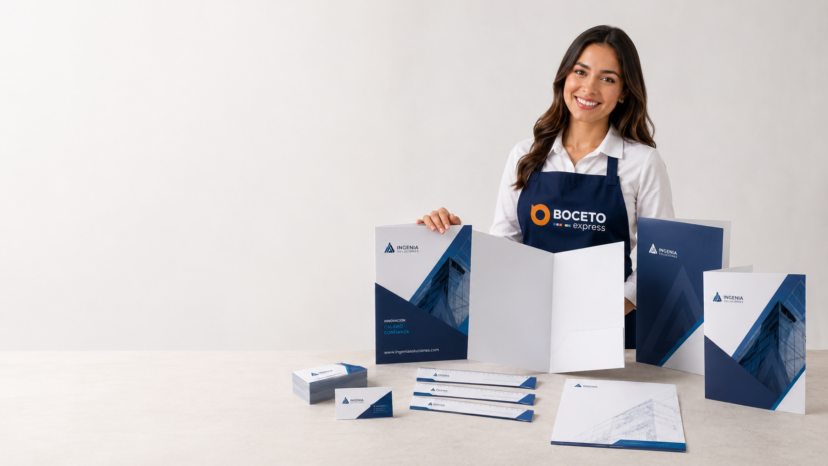 Carpetas corporativas Boceto Express