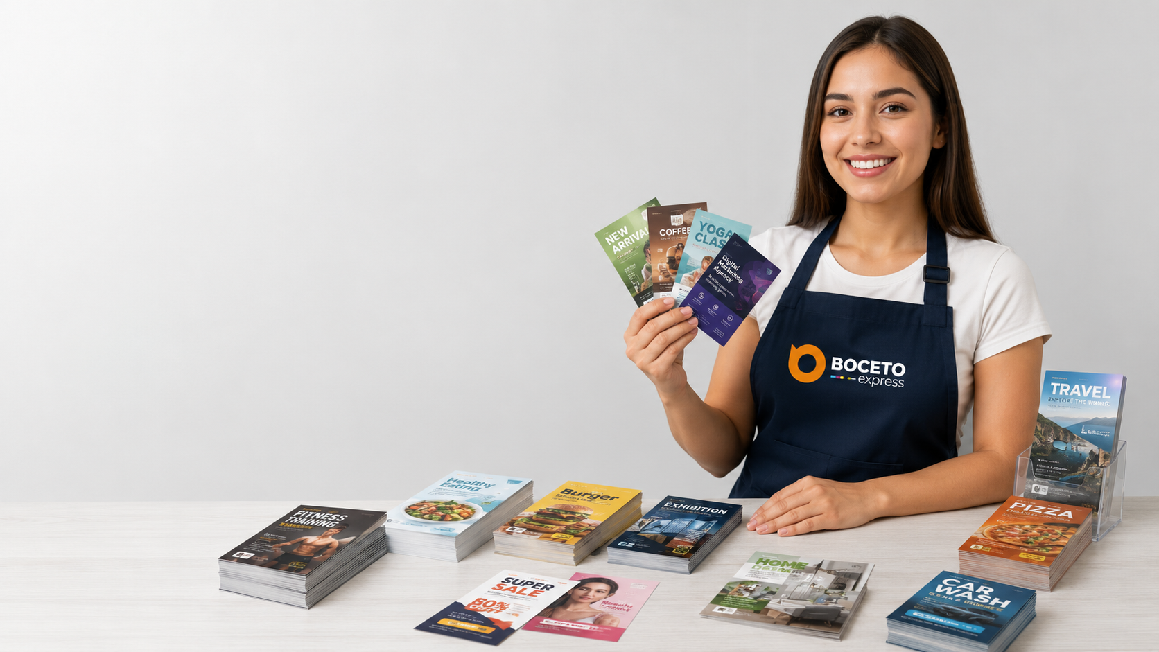 Flyers personalizados Boceto Express