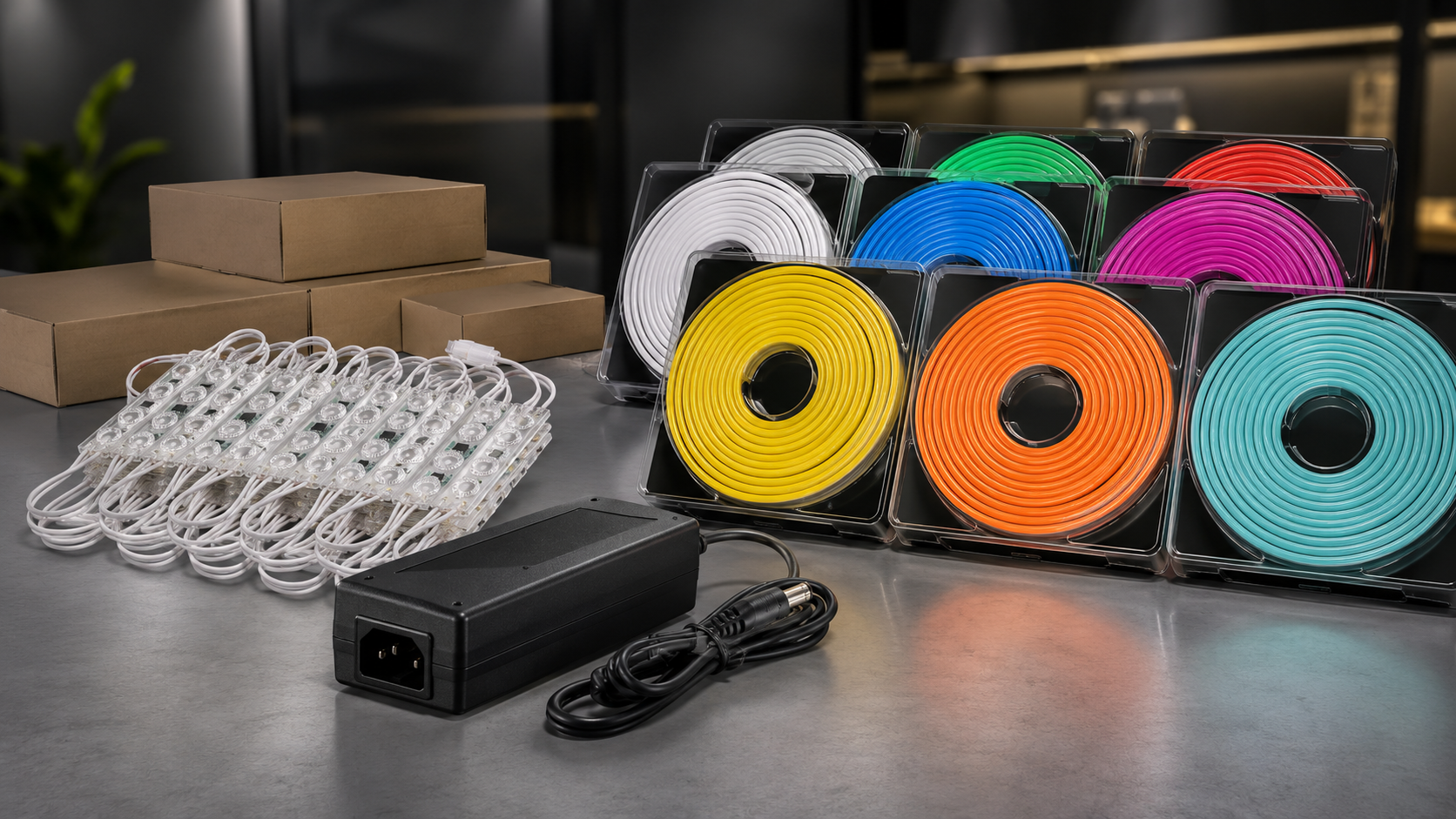 Módulos LED y Neón Flex importados