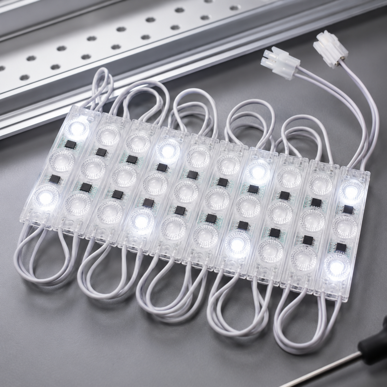 Módulo LED 110V para letras 3D