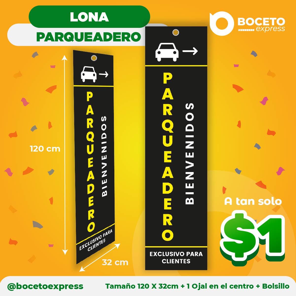 Lona Parqueadero