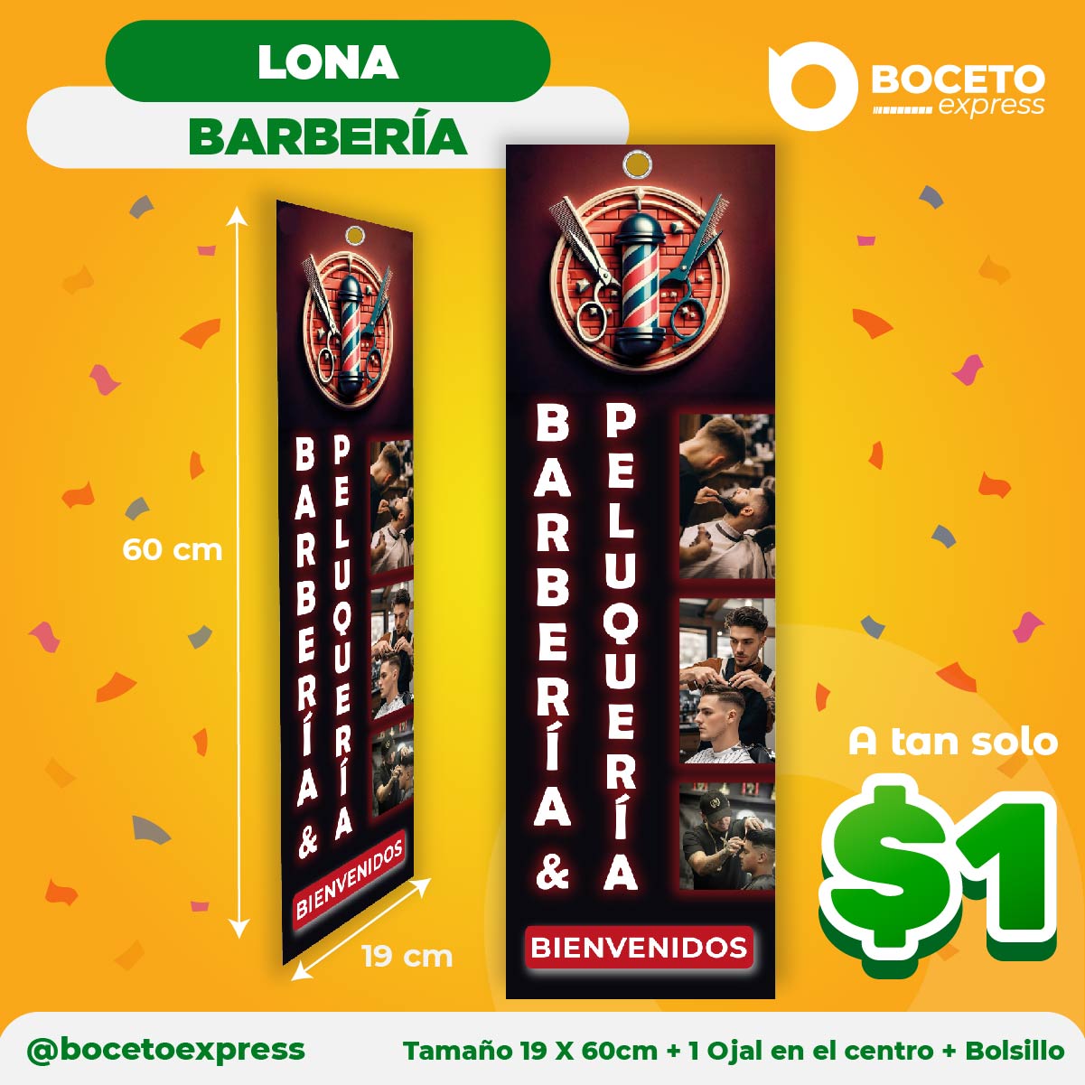 Lona Peluquería