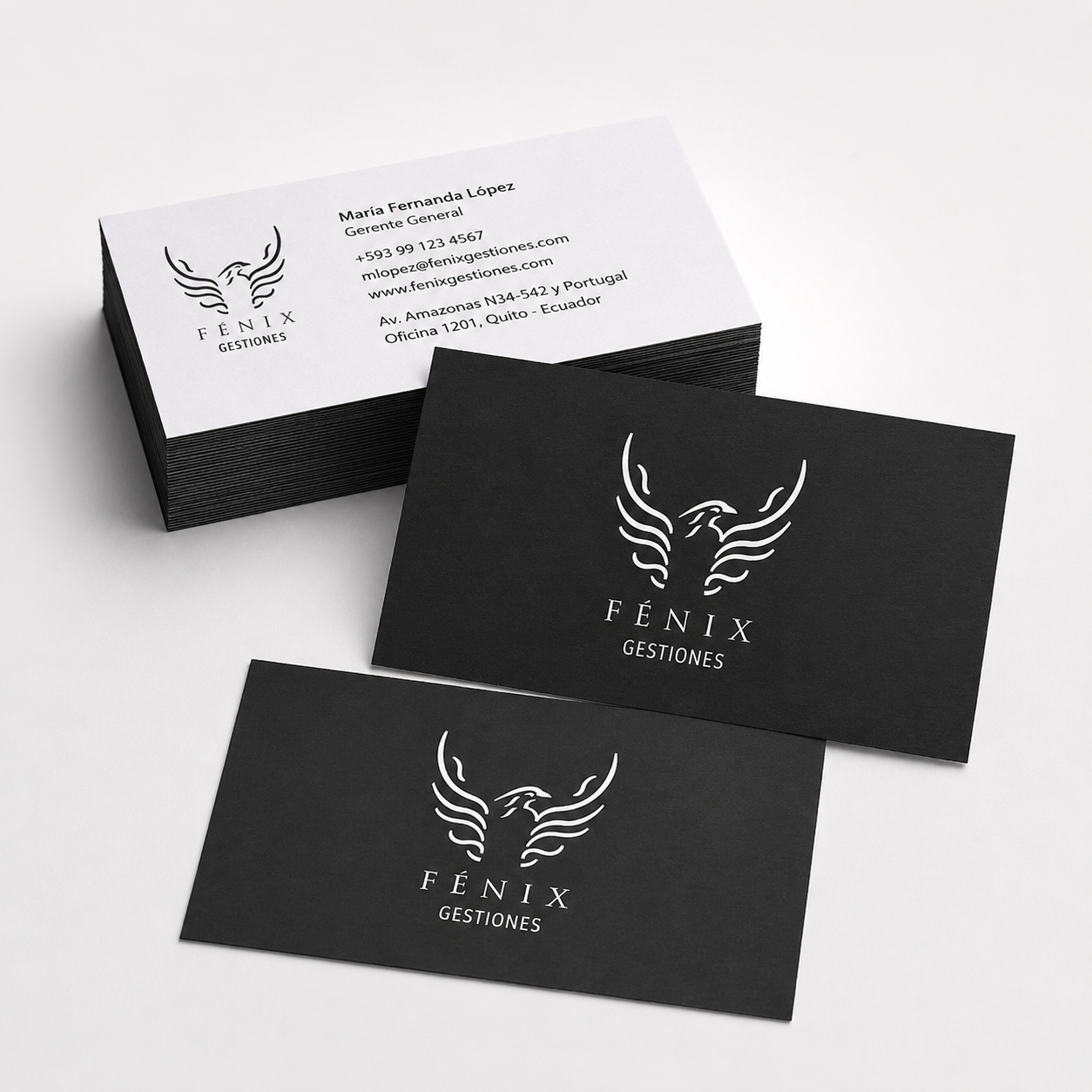 Tarjetas Plástico Mate
