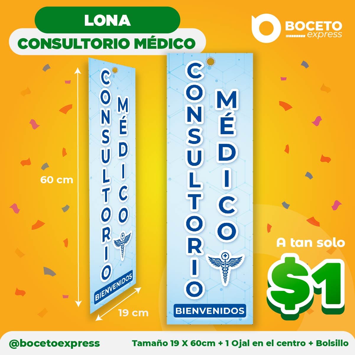 Lona Médico Consultorio