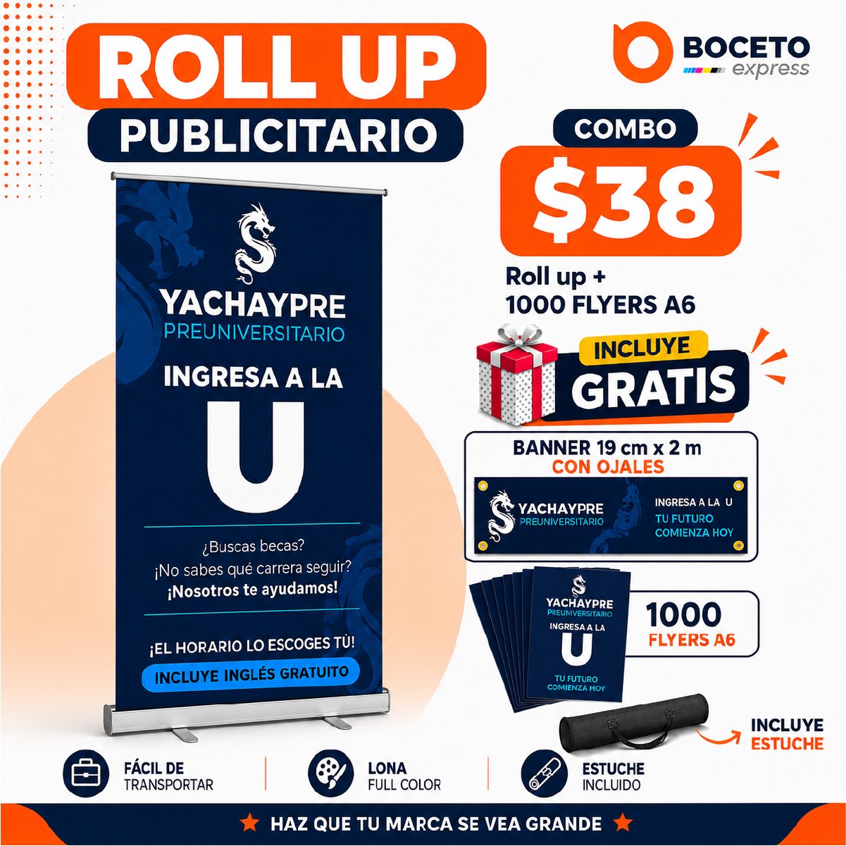 Combo Roll Up + Flyers A6